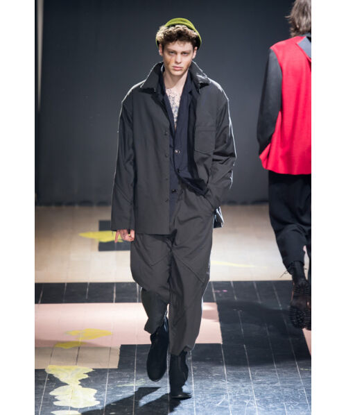 15aw yohji yamamoto pour homme 切りっぱなし 裾レイヤードデザイ