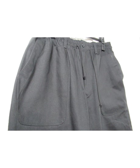yohji yamamoto pour homme コットン ワイド テーパードパンツ（HR-P75-030）