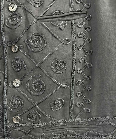1980's yohji yamamoto pour homme vintage 丸文字ロゴ ベスト（H-V-205xxx）