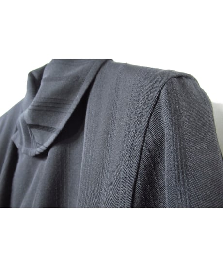 93aw yohji yamamoto femme vintage ストライプ 襟変形デザインジャケット（FP-J17-155）