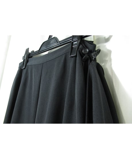 18aw yohji yamamoto femme アシメトリーデザイン サルエル ラップパンツ（FV-P07-100）
