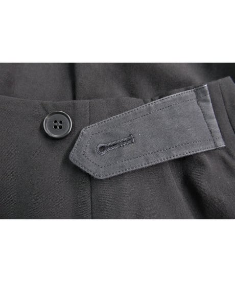 yohji yamamoto+noir ウエストデザインフレアスカート NS-1