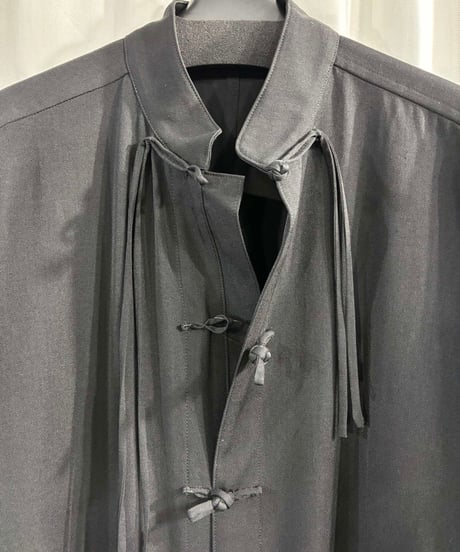 2021SS yohji yamamoto pour homme チャイナドレス（HD-D04-100）