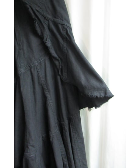 AD2004 JUNYA WATANABE COMME des GARCONS アシメトリーデザインフレアスカート JO-S094