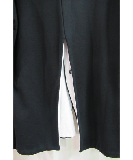 LIMI feu yohji yamamoto リバーシブルカットソーカーディガン LP-T31-033