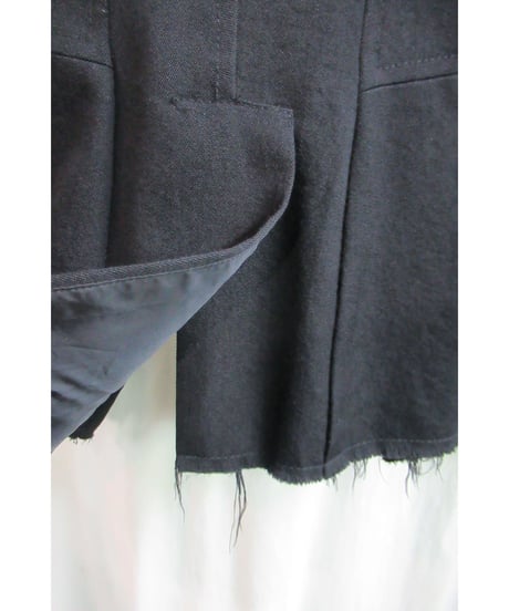 AD2005 JUNYA WATANABE COMME des GARCONS MAN 切りっぱなしデザインジャケット UP-J027