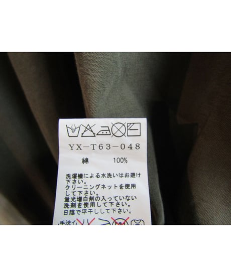 RISMAT by Y's yohji yamamoto 変形袖ロングカットソーワンピース YX-T63-048