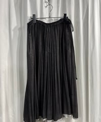 Y's yohji yamamoto ギャザーデザインフレアスカート YR-S11-023