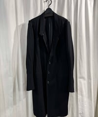 2018AW yohji yamamoto POUR HOMME デザインロングジャケット（HV-J49-100）