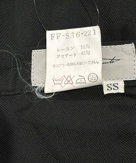 1996SS yohji yamamoto femme vintage ロングスカート（FF-S36-221）