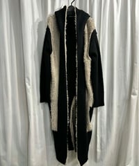 2013AW yohji yamamoto pour homme フーテッドロングカーディガン（HQ-K76-189）