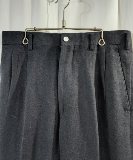 1997aw yohji yamamoto pour homme クロ テーパードパンツ (HI-P03-126)