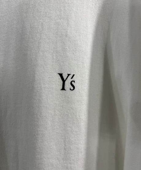 Y's yohji yamamoto ワンポイントロゴ入りTシャツ（YD-T99-066）
