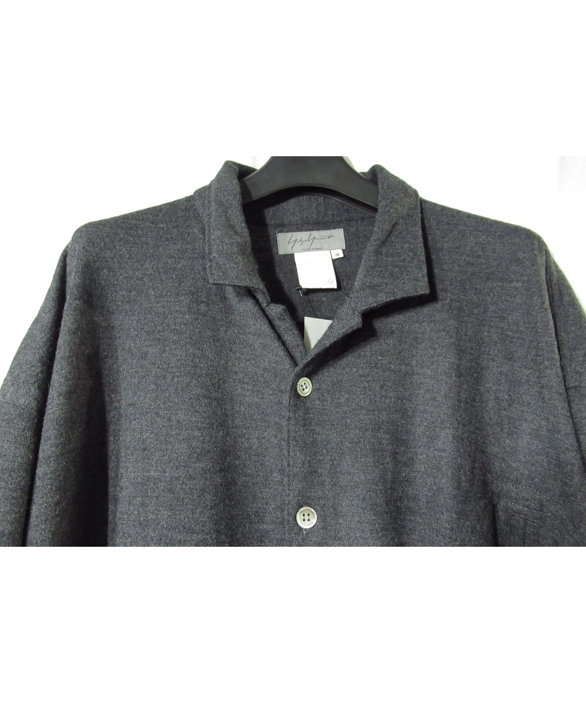 yohji yamamoto archive レザーシャツ ヨウジヤマモト GABARDINE N-TIED SLEEVE CUFF LJ(S Black): Vintage 1.1｜THE