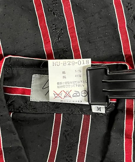 1997SS yohji yamamoto pour homme シャツブルゾン（HU-B29-018）