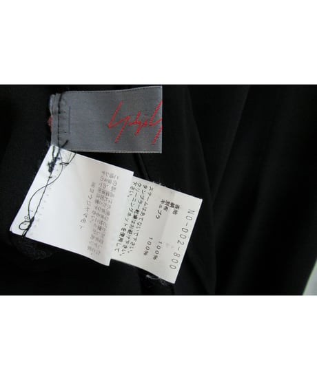 yohji yamamoto +noir レイヤードデザインワンピース NO-D02-800