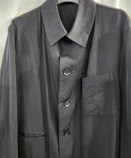 2017ss yohji yamamoto pour homme チェスタージャケット (HD-J04-100)