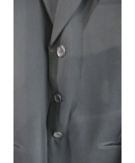 1980’ yohji yamamoto pour homme 3釦 黒 vintage シンプルジャケット HJ-37