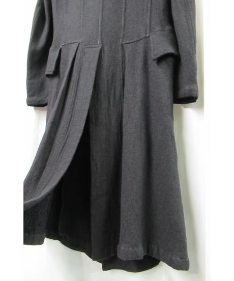 07aw yohji yamamoto pour homme スタンドカラー ダブル ロングジャケット（HX-J67-137）