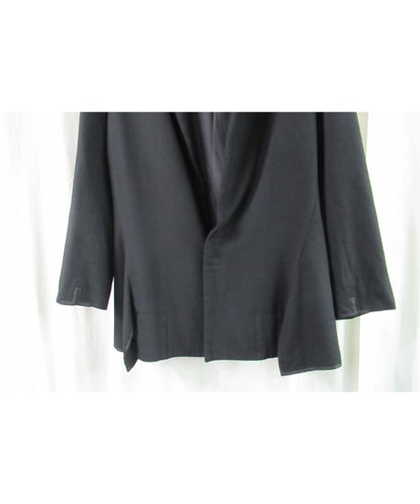 05aw yohji yamamoto femme 裾デザインシンプルジャケット FN-J12-120