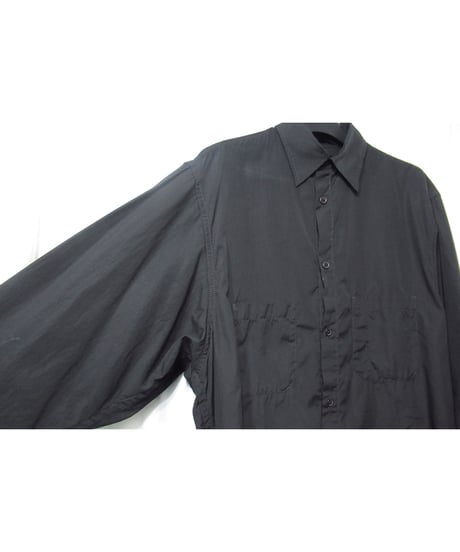 19ss yohji yamamoto pour homme デザインロングブラウス（HH-B05-001）