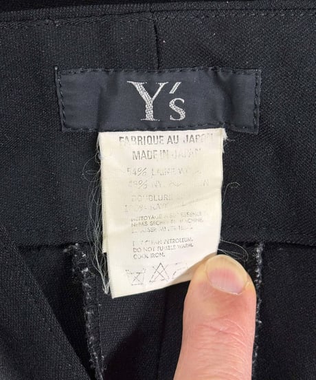 Y's yohji yamamoto ロールアップパンツ（YH-P02-115）