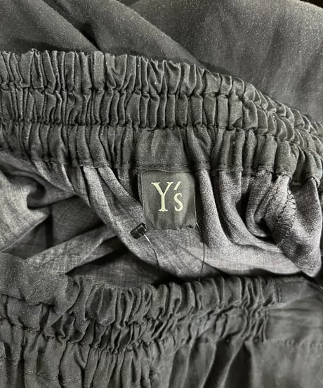 2018SS Y's yohji yamamoto デザインパンツ（YW-P04-213）