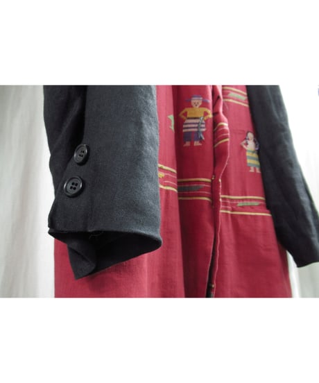 93ss yohji yamamoto pour homme vintage グアテマラ刺繍ジャケット（HJ-12）