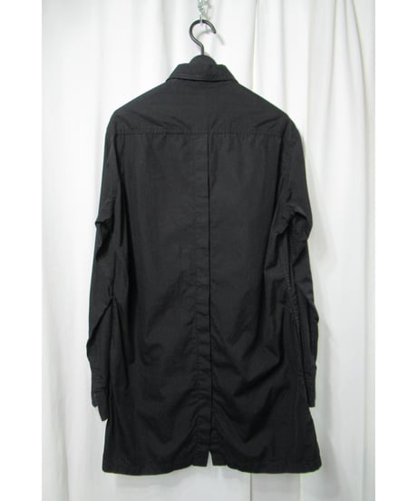 19aw yohji yamamoto pour homme バックフライフロントデザイン ブラウス（HC-B03-001）