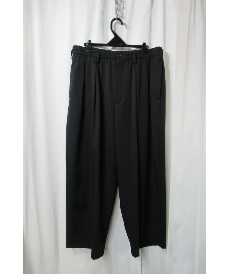 17ss yohji yamamoto pour homme 2タック テーパードパンツ(HD 17ss yohji yamamoto pour homme 2タック テーパードパンツ(HD