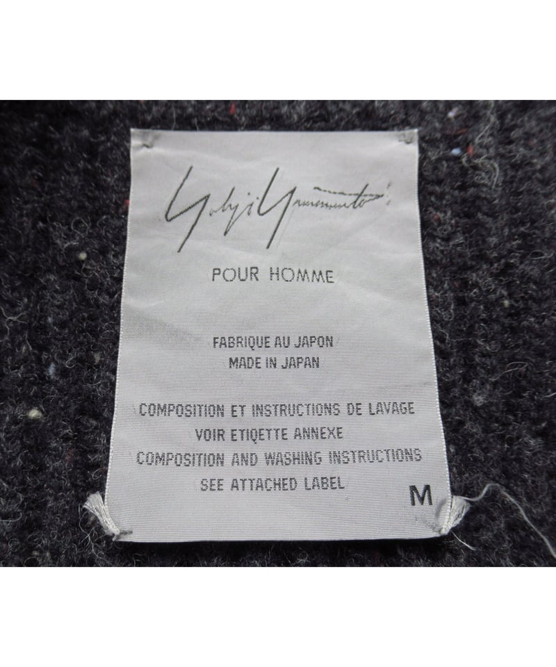 94aw yohji yamamoto pour homme vintage マリオネット期 94aw yohji yamamoto pour homme vintage マリオネット期