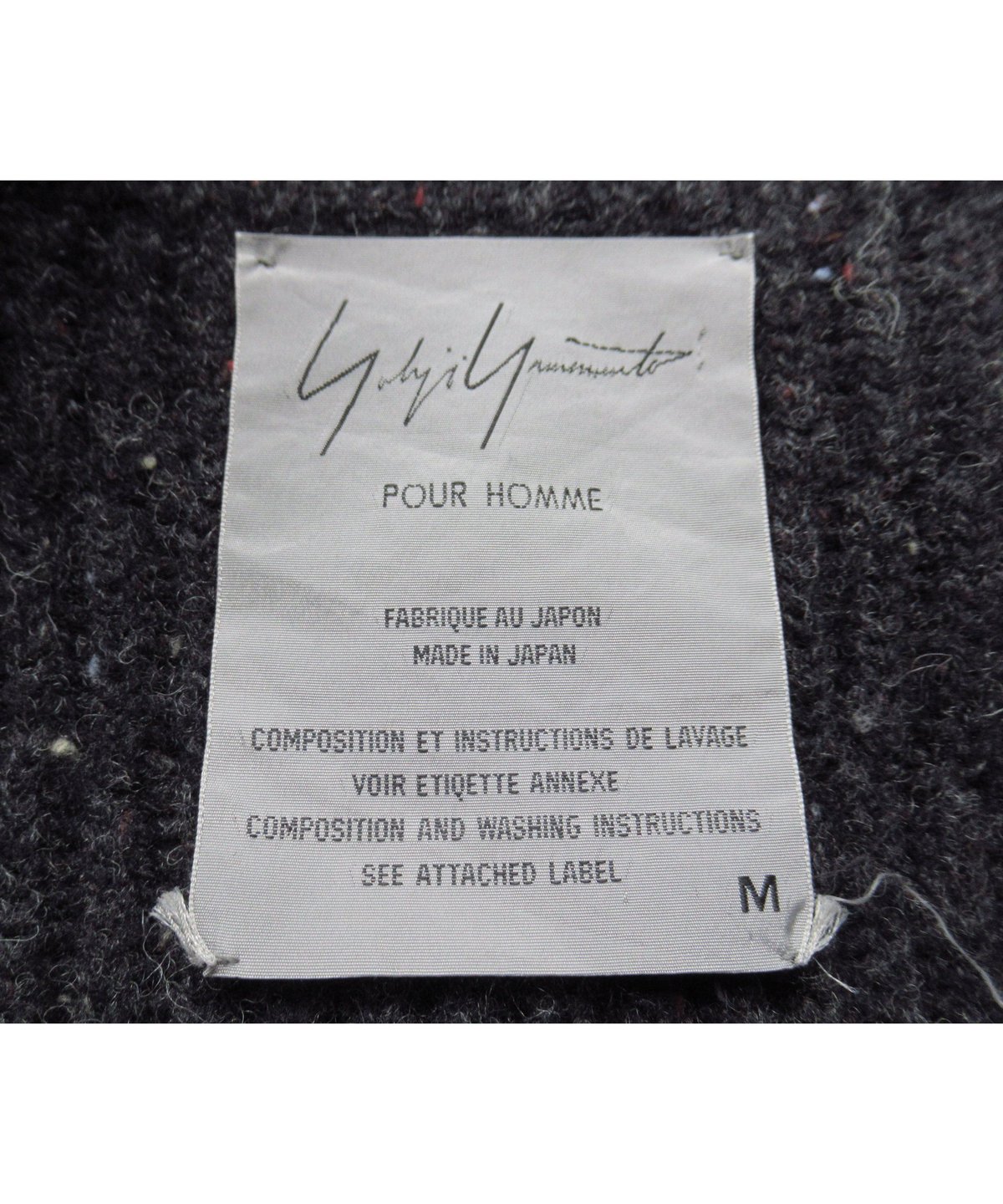 94aw yohji yamamoto pour homme vintage マリオネット期 94aw yohji yamamoto pour homme vintage マリオネット期