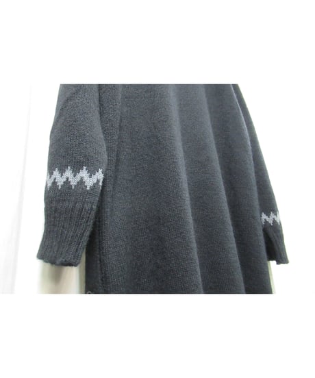18aw yohji yamamoto pour homme ニットデザイン ロングワンピース（HV-K36-886）