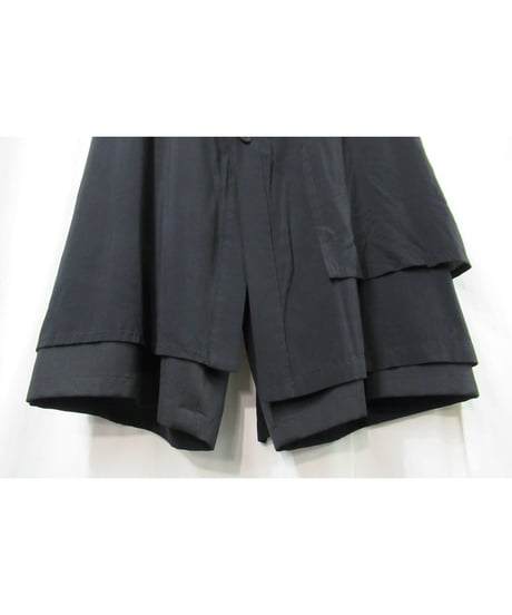 14ss yohji yamamoto femme レイヤードデザイン クロップドパンツ（FG-P09-830）