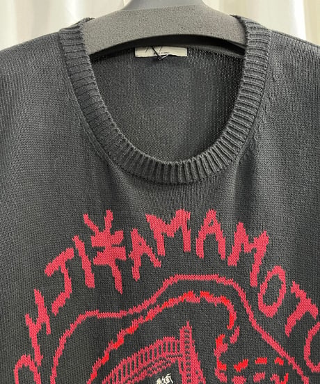 2016AW yohji yamamoto pour homme デザインセーター（HR-K15-093）