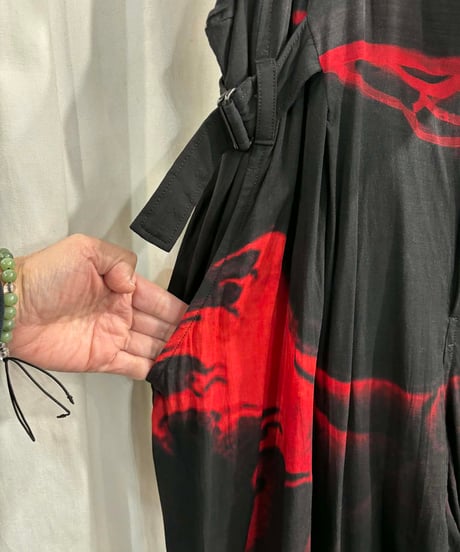 2018SS yohji yamamoto femme デザインドレス（FW-D31-214）