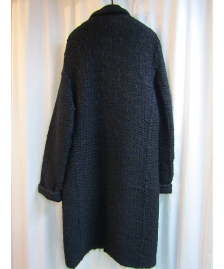 00aw yohji yamamoto pour homme ロングウールニットカーディガン HT-K12-170