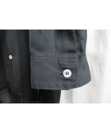 90's Y's yohji yamamoto vintage スタンドカラーシンプルブラウス YD-B04-900