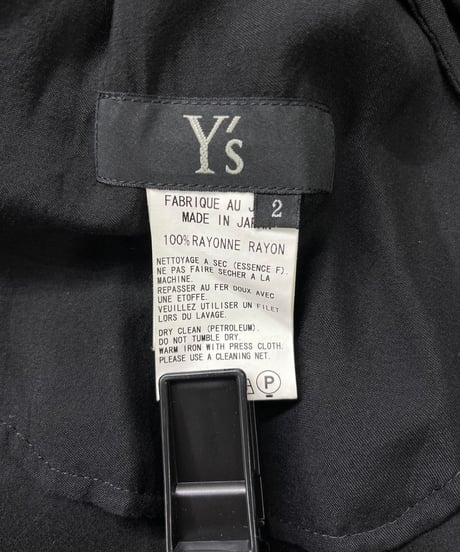 Y's yohji yamamoto 肩ひもワンピース（YO-D13-211）