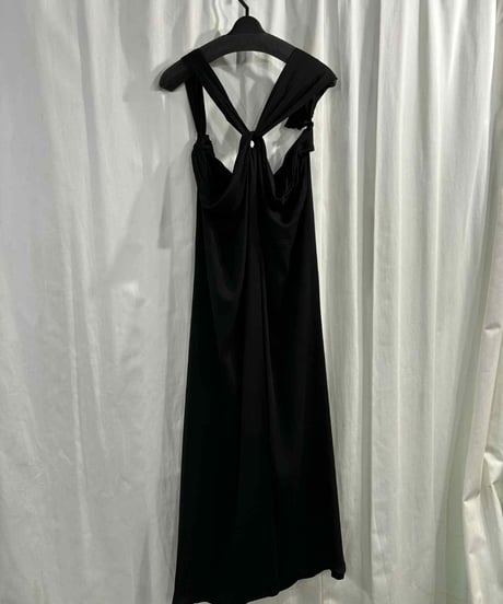 yohji yamamoto +NOIR シルクドレス（NR-D07-402）