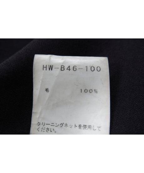 18ss yohji yamamoto pour homme シンプルロングブラウス（HW-B46-100）