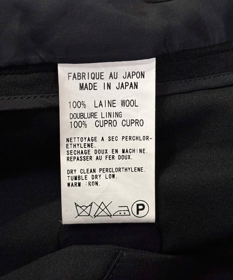 Y's yohji yamamoto デザインジャケット（YX-J02-100）