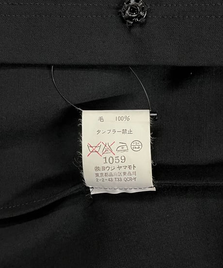 Y's yohji yamamoto スナップ釦ブルゾン（YC-J02-100）