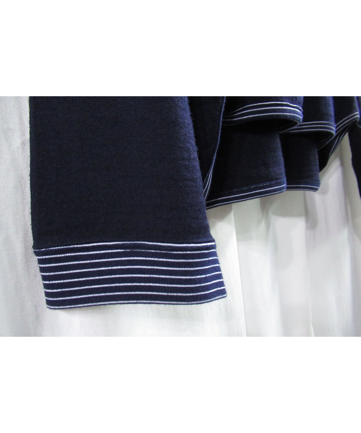 Y's for men yohji yamamoto ボーダー切替ハイネックカットソー MI-
