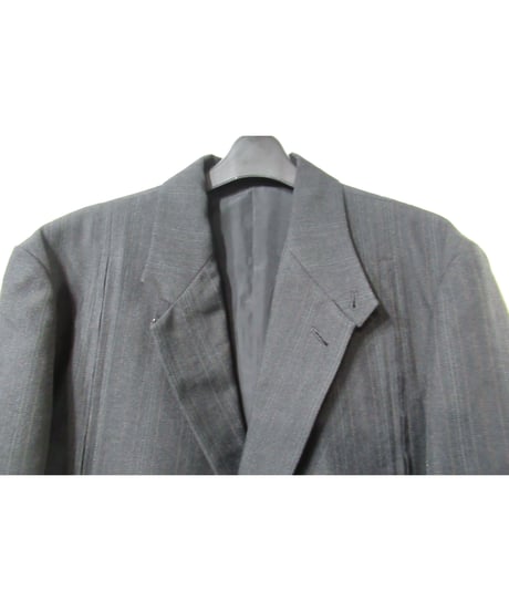 99ss yohji yamamoto pour homme vintage ストライプ ファスナーデザインセットアップ（HC-J51-901）