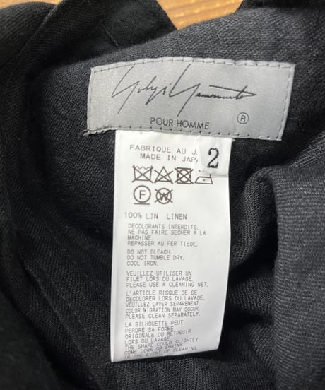 2022SS yohji yamamoto pour homme バルーンパンツ（HG-P33-336）