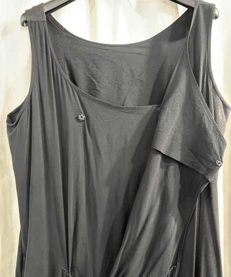 yohji yamamoto +NOIR ノ－スリーブワンピース（NO-D13-801）