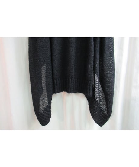 AD2014 JUNYA WATANABE COMME des GARCONS ポンチョ風 変形デザインニット JN-N031