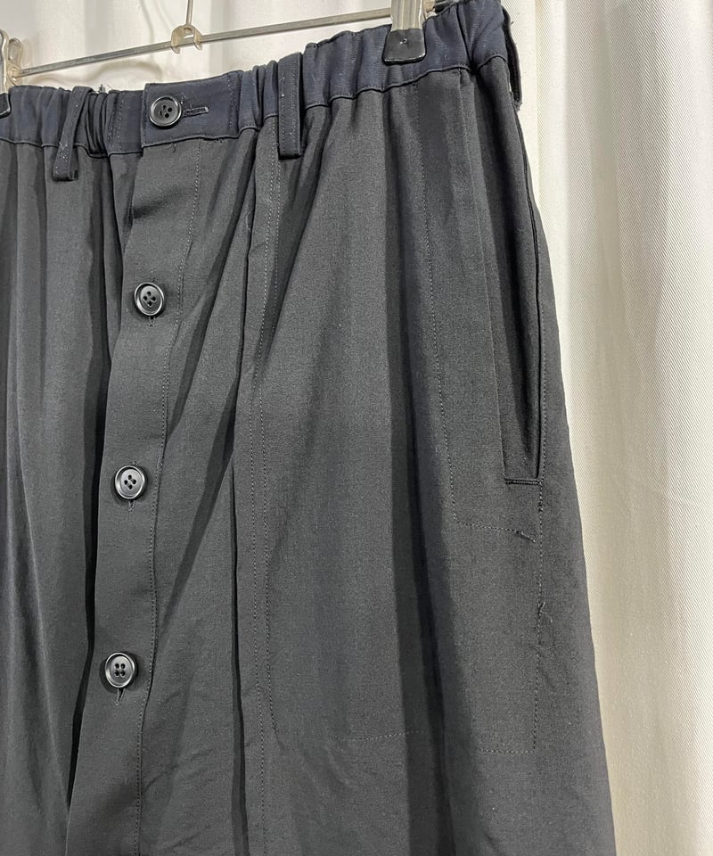 2014AW yohji yamamoto +NOIR 綿 ガウチョパンツ（NF-P38-81