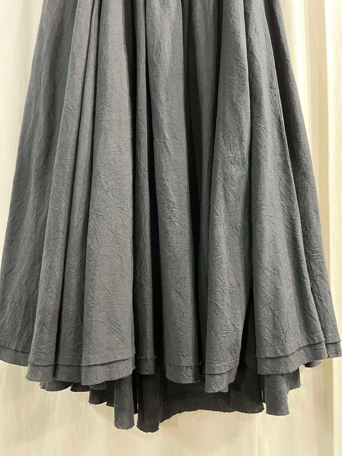 Y's yohji yamamoto ウエストゴム ロングスカート（YQ-S16-051